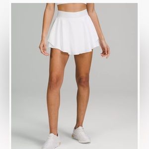 Lululemon White Court Rival High-Rise Skirt